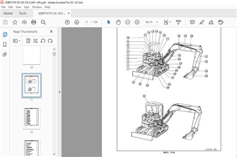 caterpillar 303cr parts manual